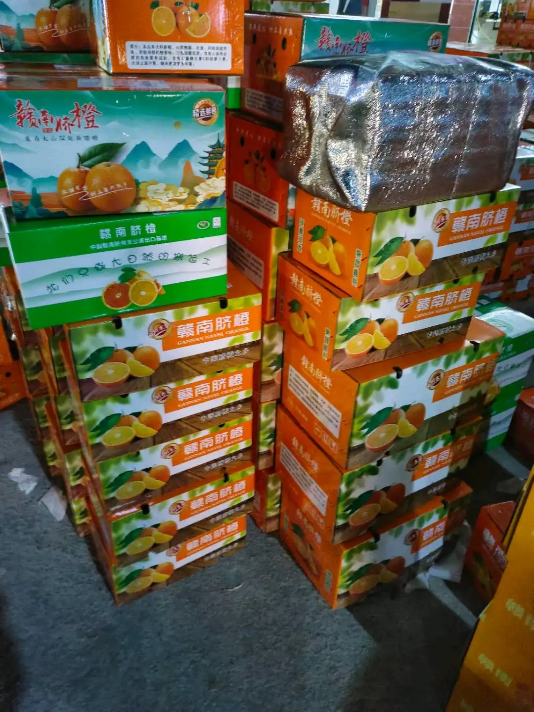 欧女士品牌货源江西赣州安远县赣南脐橙