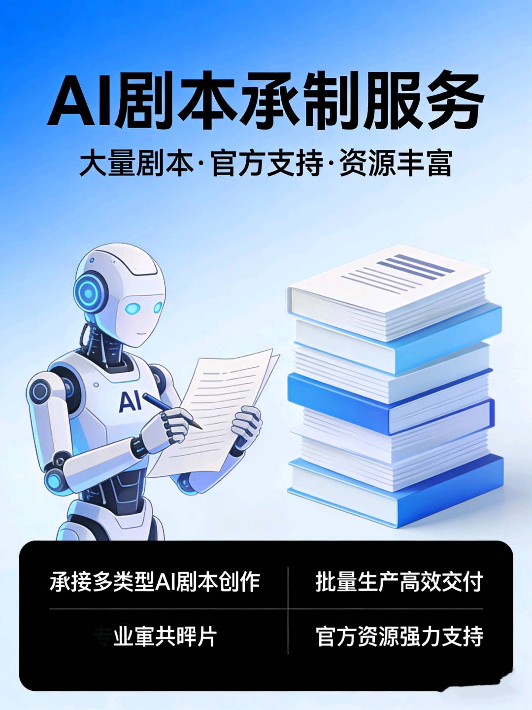 张先生找合伙人ai漫剧承制，一部剧*以上利润