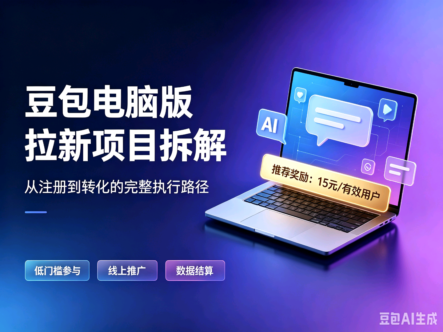 秦先生其他供需豆包PC端拉新合伙人招募
